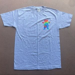 🧸ALSTYLE MENS LT GRAY GRIZZLY TSHIRT SZ:M NWOT 🏷